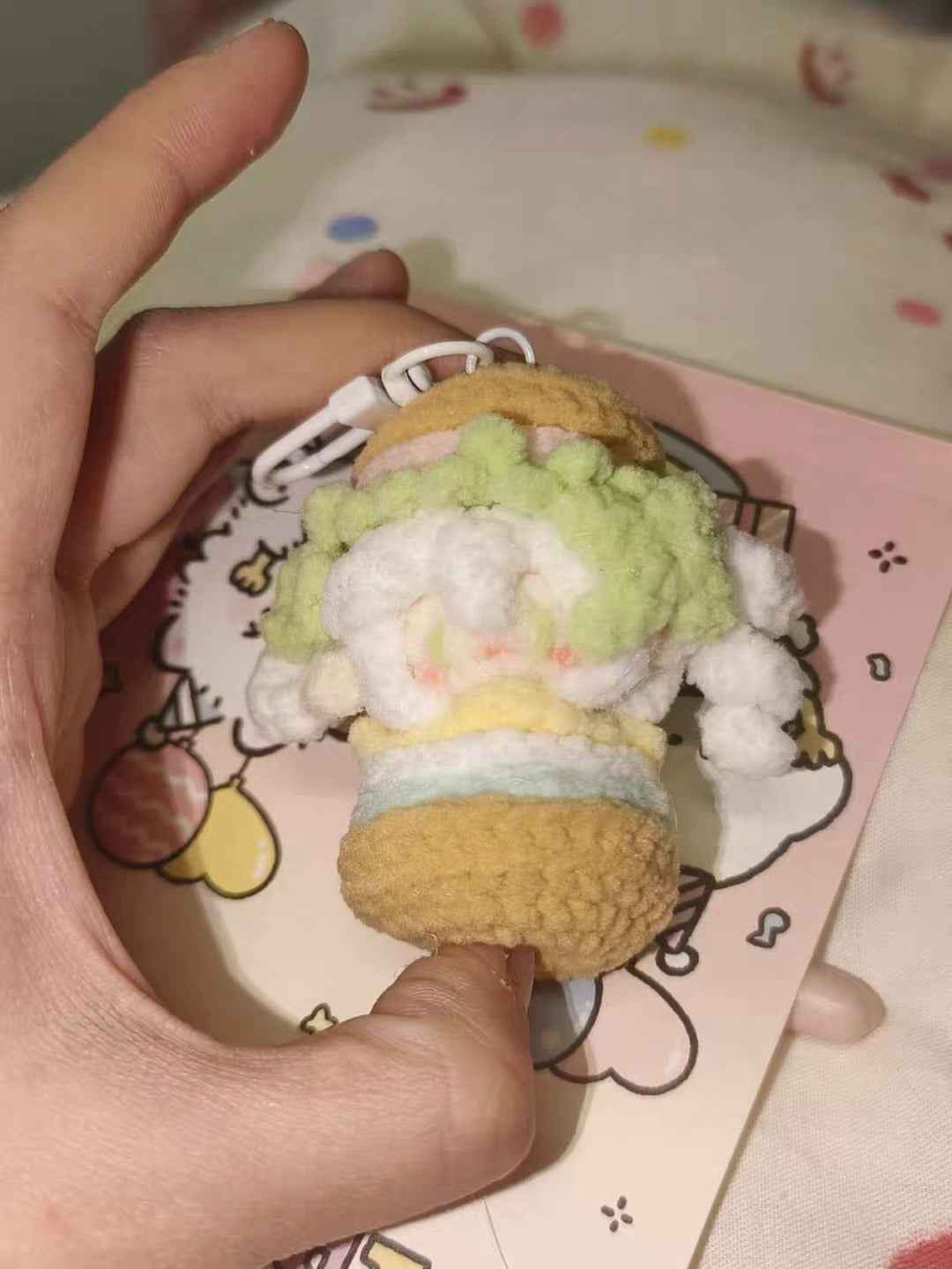 Hamburger Nahida Handmade Knitting Doll